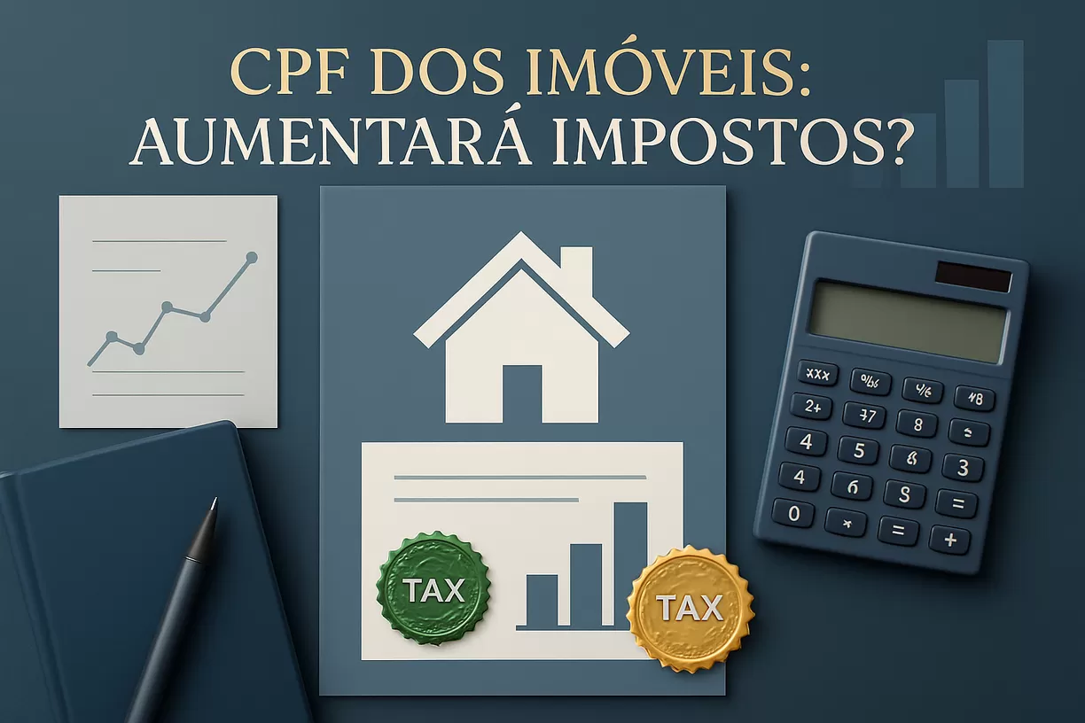CPF dos Imóveis: Nova Regulamentação Aumentará Impostos? O Que o Investidor Precisa Saber